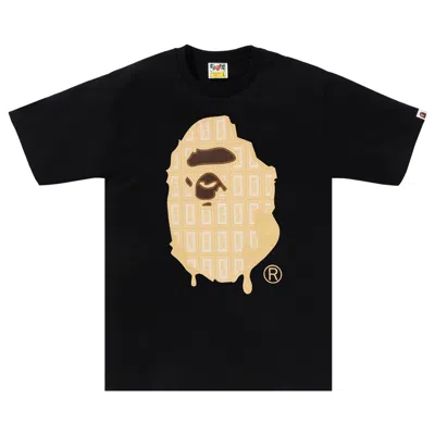 BAPE BAPE VALENTINE CHOCOLATE APE HEAD TEE 'BLACK'