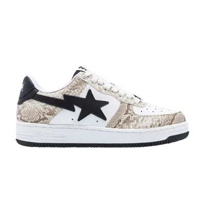 BAPE WMNS BAPESTA 'BEIGE SNAKESKIN'