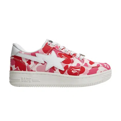 BAPE WMNS BAPESTA LOW 'ABC CAMO - PINK'