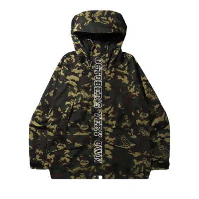 BAPE BAPE X OVO WOODLAND CAMO SNOWBOARD JACKET 'GREEN'