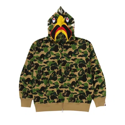 BAPE BAPE X READYMADE ABC CAMO EAGLE RELAXED FIT FULL ZIP HOODIE 'GREEN'