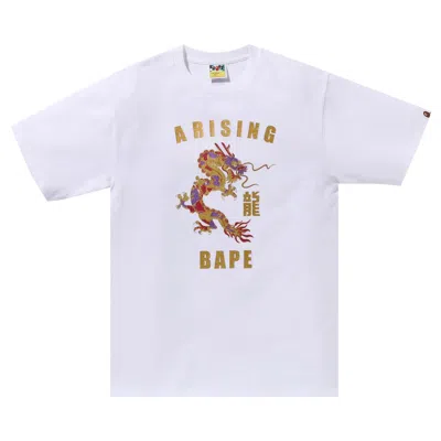 BAPE BAPE YEAR OF DRAGON GLITTER TEE 'WHITE'