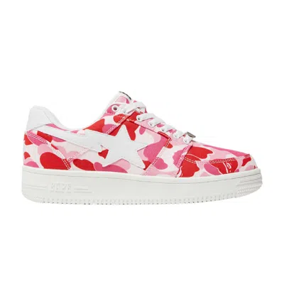 BAPE BAPESTA LOW 'ABC CAMO - PINK'