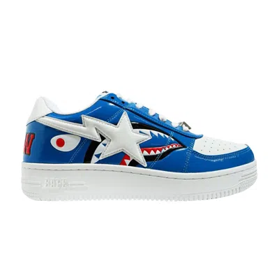 BAPE BAPESTA LOW M1 'SHARK FACE - BLUE'