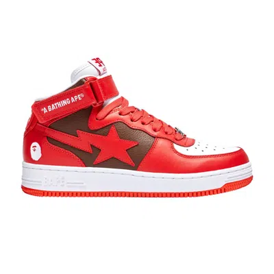 BAPE BAPESTA MID #2 'RED'