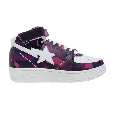 BAPE BAPESTA MID 'CAMO PURPLE'