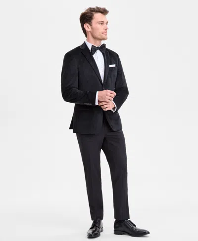 BAR III MEN'S SLIM-FIT VELVET SPORT COAT, EXCLUSIVELY AT MACY'S