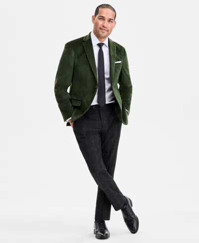 BAR III MEN'S SLIM-FIT VELVET SPORT COAT, EXCLUSIVELY AT MACY'S