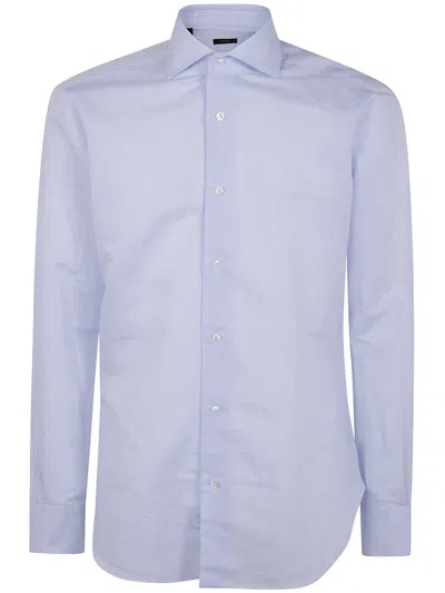 BARBA NAPOLI BARBA CLASSIC COTTON LINEN SHIRT CLOTHING