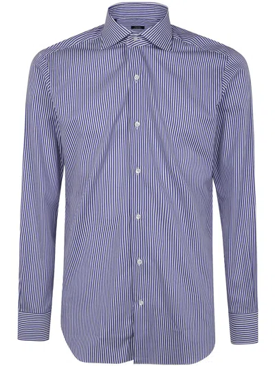 BARBA NAPOLI BARBA CLASSIC STRIPES SHIRT CLOTHING