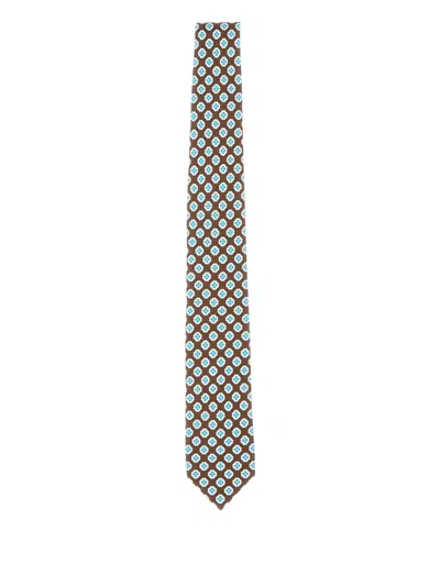 BARBA NAPOLI PATTERNED TIE