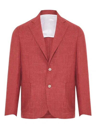 BARBA NAPOLI SINGLE-BREASTED BLAZER