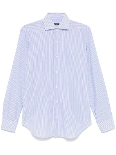 BARBA NAPOLI STRIPED SHIRT