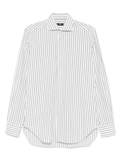 BARBA NAPOLI STRIPED SHIRT