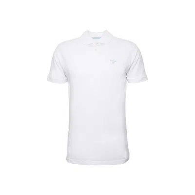 BARBOUR BARBOUR - POLO BIANCO LIGHTWEIGHT MML1367