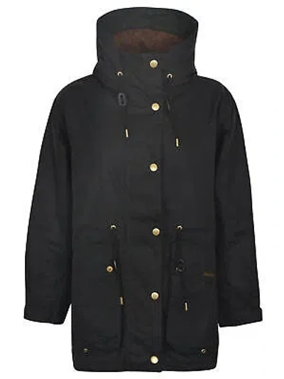 BARBOUR BARBOUR FUNNEL NECK DRAWSTRING LONG-SLEEVED JACKET