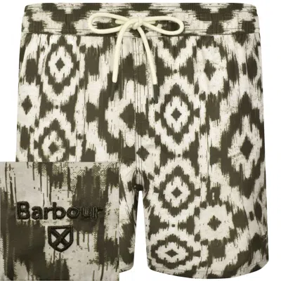BARBOUR BARBOUR HOMELANE SWIM SHORTS BEIGE