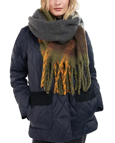 BARBOUR ISLA TARTAN BOUCLE SCARF