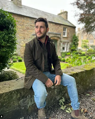 BARBOUR BARBOUR LUTZ MEN'S WAXED JACKET IN OLIVE MSRP$520 BRITISH LUXURY