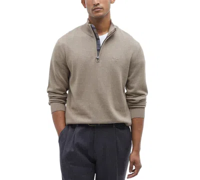 BARBOUR MEN'S HALF-ZIP SWEATER