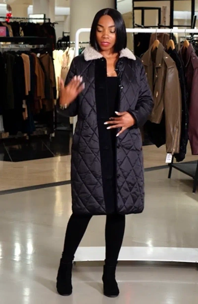 BARBOUR BARBOUR MULGRAVE QUILTED JACKET W/ FAUX SHEARLING TRIM MSRP$480 WARM +ATTRACTIVE