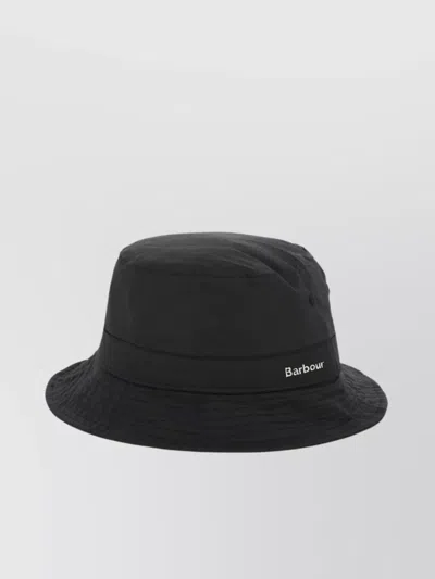 BARBOUR "WAXED BELSAY" HAT FEATURING EYELET DETAILING