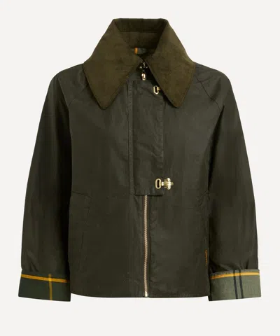 BARBOUR BARBOUR WOMEN'S DRUMMOND WAX JACKET
