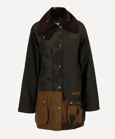 BARBOUR BARBOUR WOMEN'S X ERDEM BEAUFLOWER WAXED JACKET