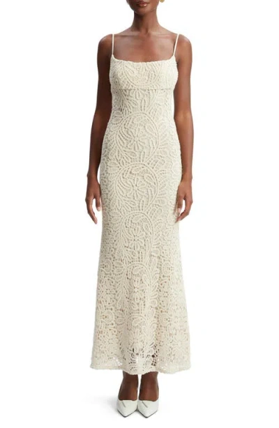 BARDOT BARDOT ADONI FAN LACE SLIPDRESS