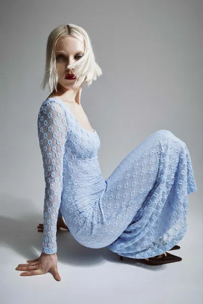 BARDOT ADONI LACE MIDI DRESS