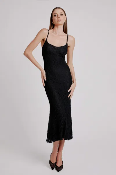 BARDOT ADONI MESH MIDI DRESS