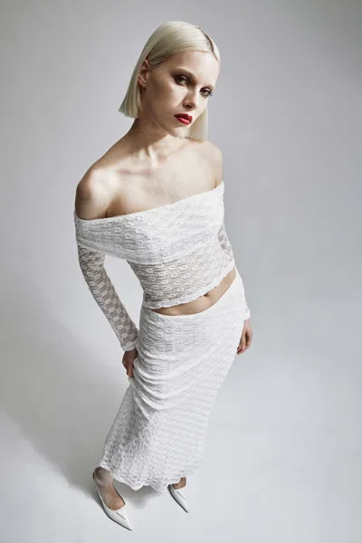 BARDOT ADONI OFF THE SHOULDER TOP