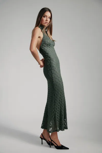 BARDOT ADONI OLA LACE MAXI DRESS