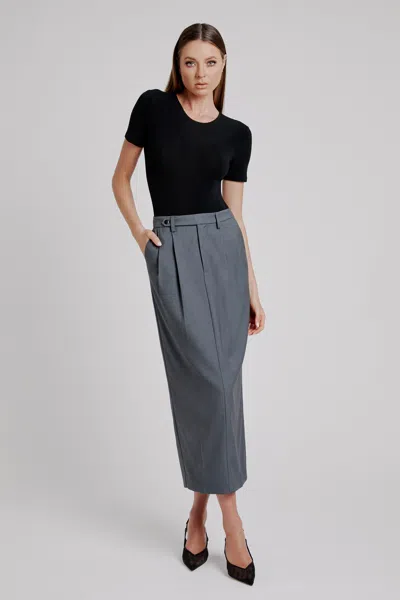 BARDOT AMIAH MID RISE MAXI SKIRT