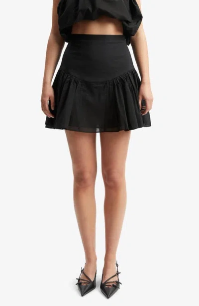 BARDOT BARDOT AMORETTE COTTON MINISKIRT