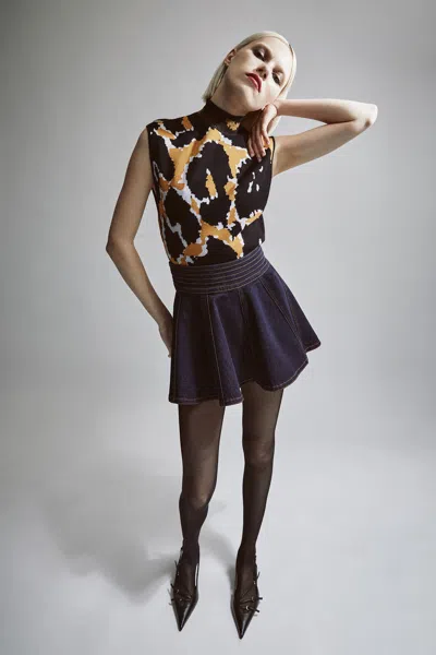 BARDOT ARUBA DENIM MINI SKIRT