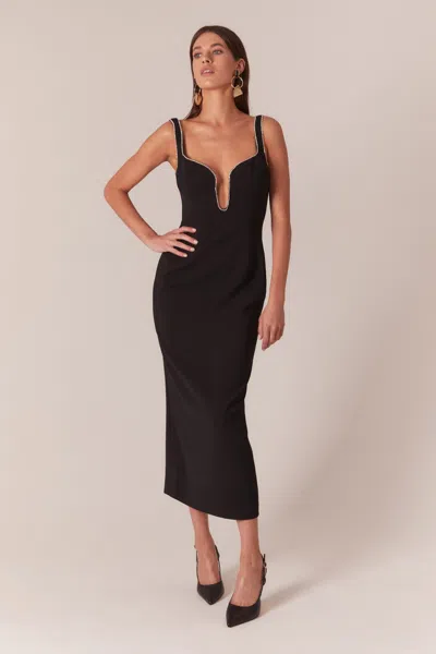 BARDOT BROOKLYN DIAMONTE MIDI DRESS