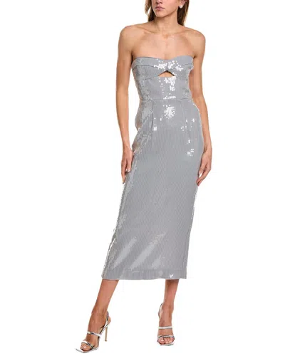 BARDOT BARDOT CERISE SEQUIN MIDI DRESS