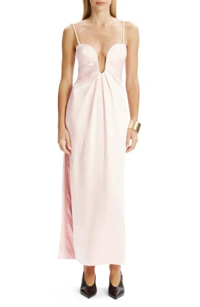 BARDOT BARDOT CLEA SATIN EVENING DRESS