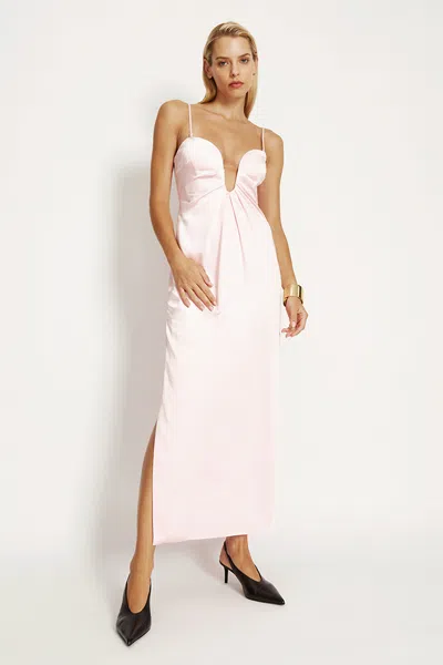 BARDOT CLEA SATIN MAXI DRESS