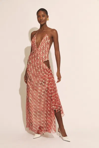 BARDOT CYREL PRINTED MAXI DRESS