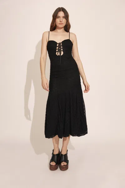 BARDOT DELANEY LACE MIDI DRESS