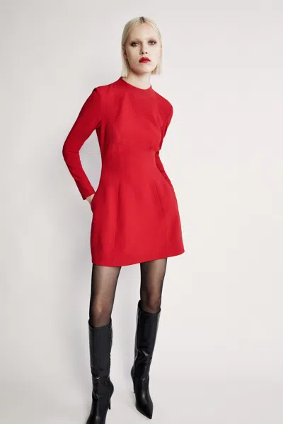 BARDOT DELPHI LONG SLEEVE MINI DRESS