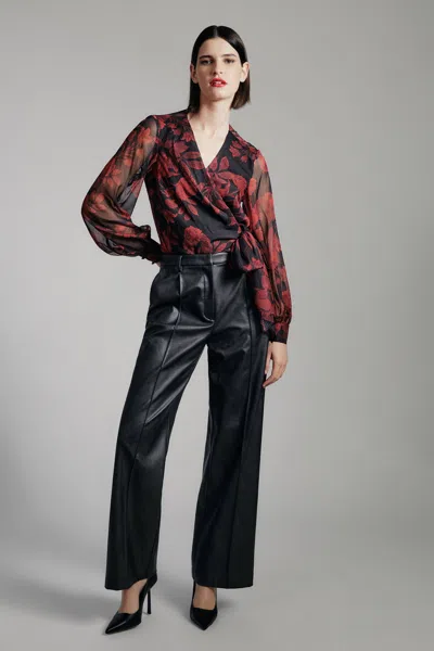 BARDOT DIANA WRAP TOP