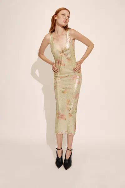 BARDOT ELODA SEQUIN MIDI DRESS