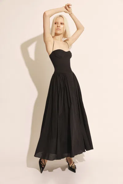 BARDOT ESTIE COTTON MAXI DRESS