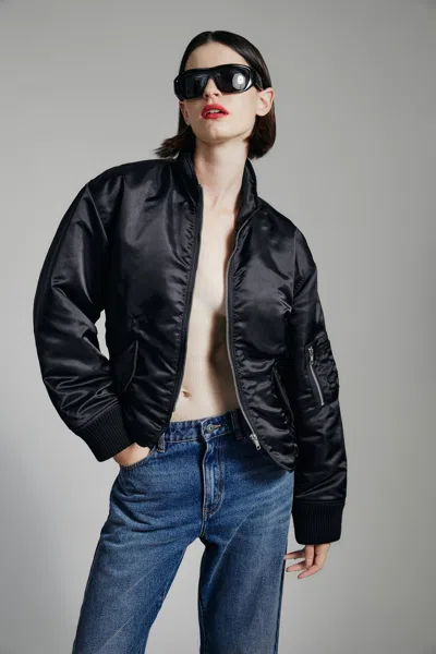 BARDOT FITTED BOMBER JACKET