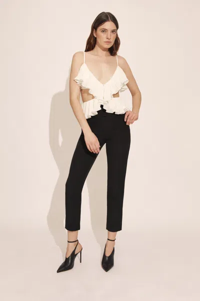 BARDOT ILARA PLEATED CUT OUT TOP