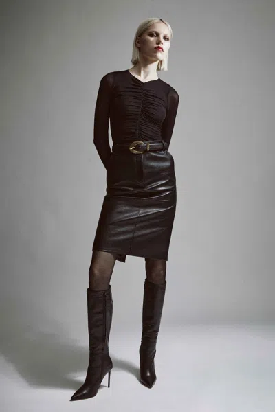 BARDOT JAYA MESH TOP