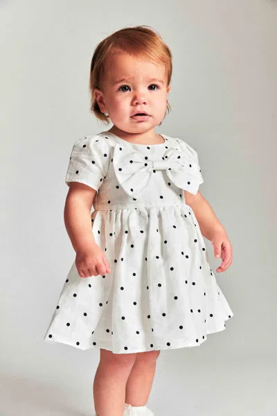 BARDOT JUNIOR BABY GIRL ALICE BOW DRESS